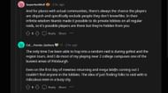 ImperfectWolf lays out the social factors and clique-based behavior that some Pokemon GO fans exhibit (Image via u/Diverii/Reddit)